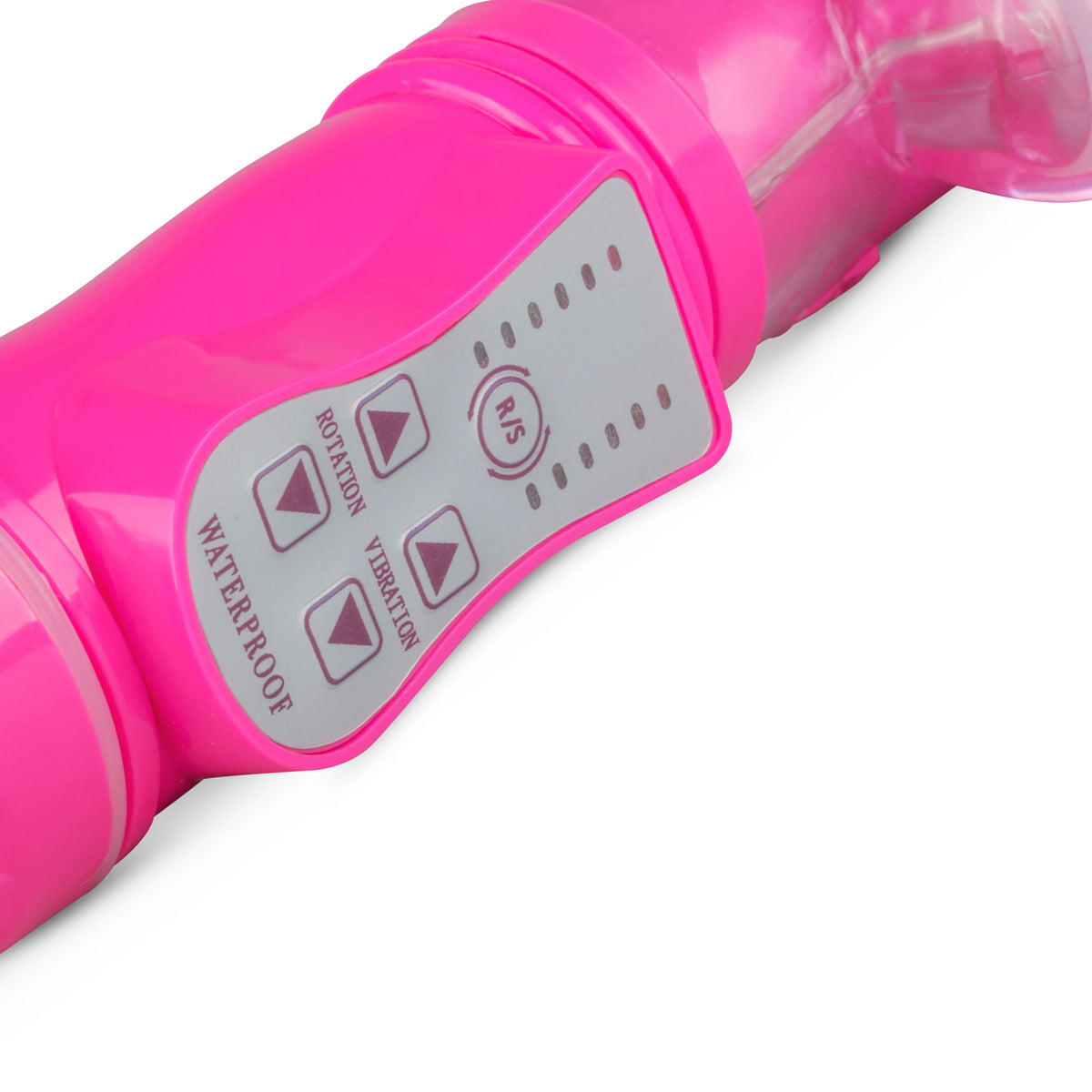Stotende rabbit vibrator – Roze